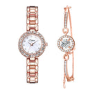 Relógio Feminino Luxury Gold + Bracelete Grátis