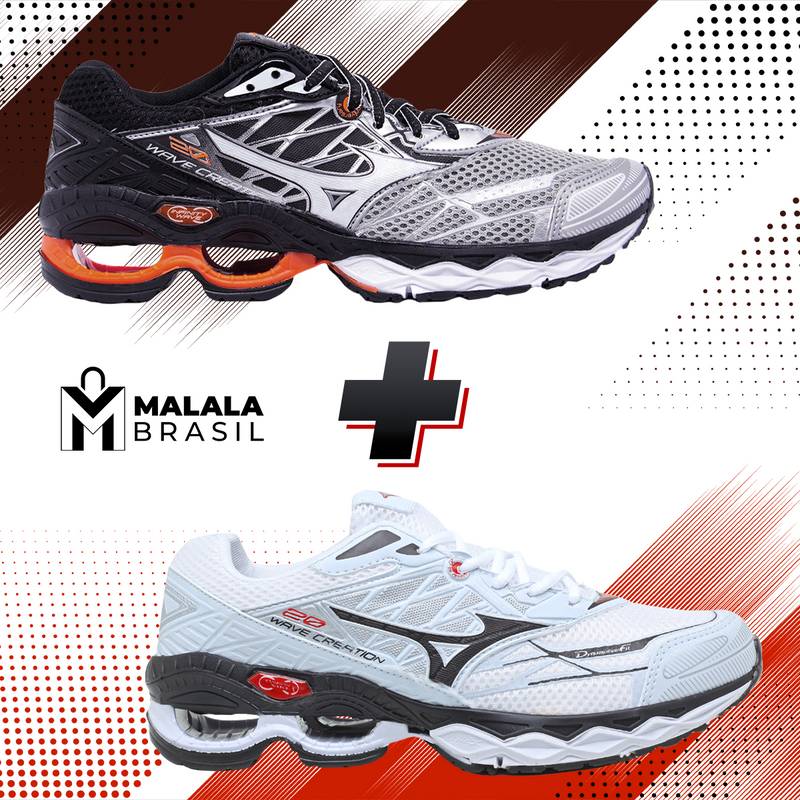 [COMPRE 1 LEVE 2]  Mizuno Wave Creation 20 - [FRETE GRÁTIS]