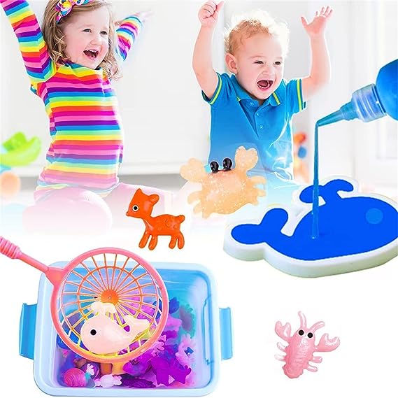 Kit Aqua Fairy Ofertkids - Brinquedo de água 3D Feito à Mão + 6 FORMINHAS DE BRINDE (PROMOÇÃO EXCLUSIVA)