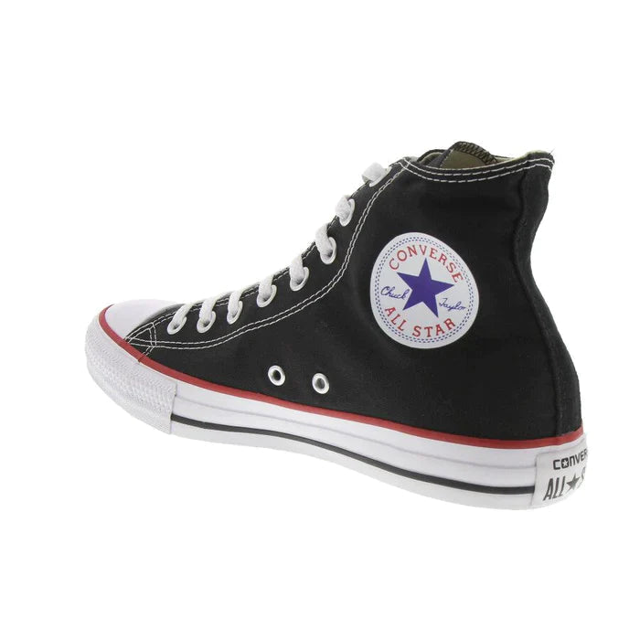 Kit 2 pares All Star Cano Alto (PRETO + VERMELHO)