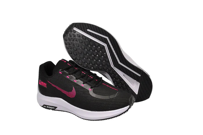 COMBO 2 PARES AIR ZOOM SHIELD PRETO/ROSA