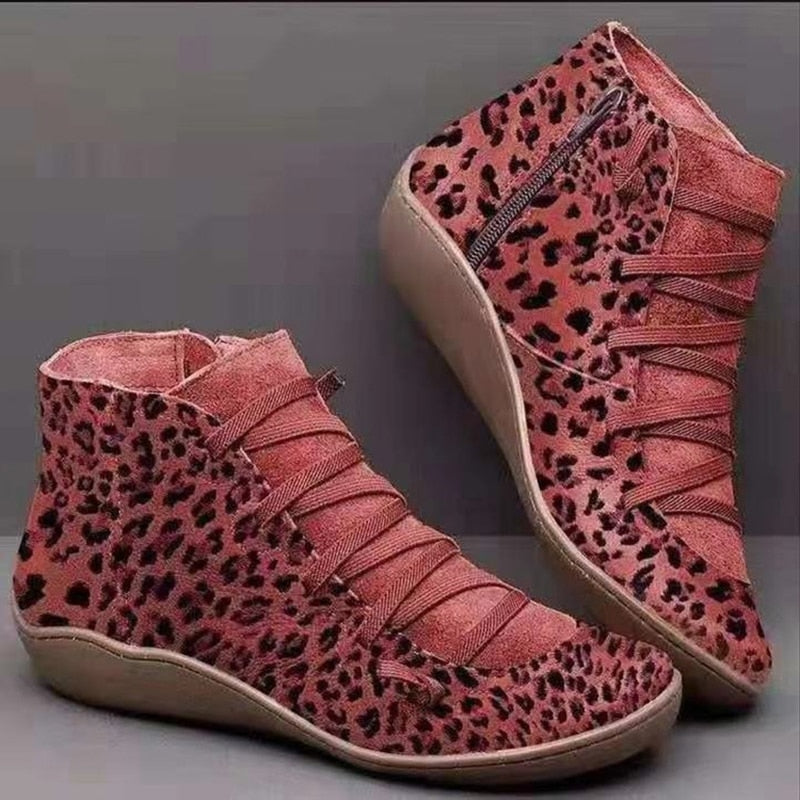 Bota Feminina Animal Print