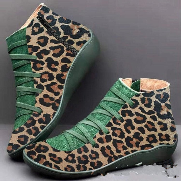 Bota Feminina Animal Print