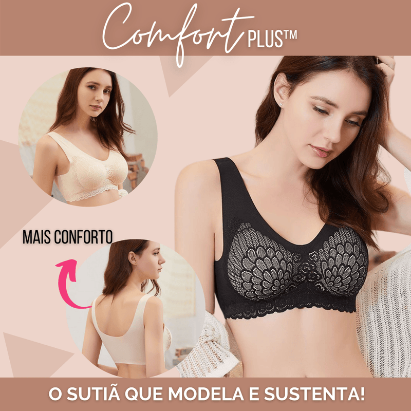 Sutiã de Renda Confort Plus 5D