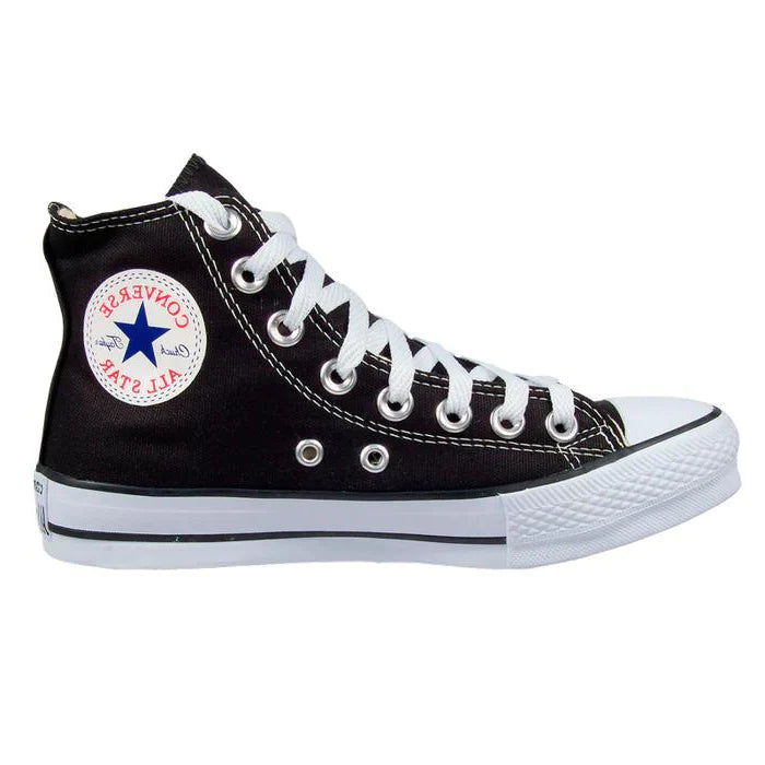 Kit 2 pares All Star Cano Alto (PRETO+BRANCO)