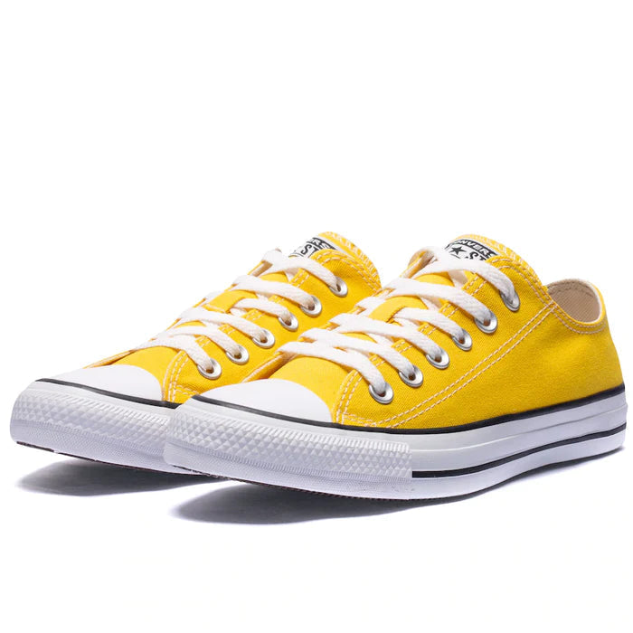 Kit 2 Pares All Star Cano Baixo (AMARELO + VERMELHO)